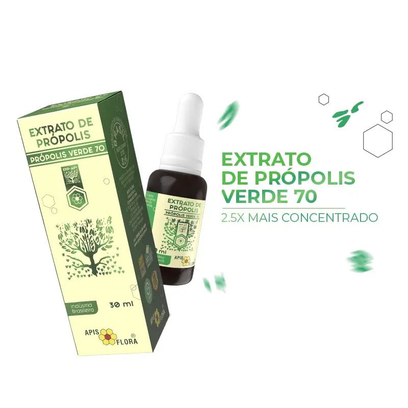 Extrato de Própolis Verde 70