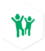 Proteção enquanto seus filhos brincam