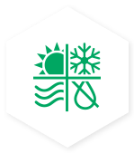 Proteção contra sol, vento, frio e clima seco