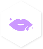 Efeito glass lips