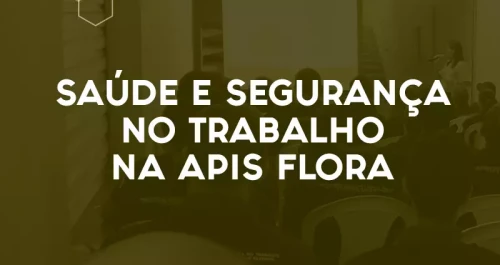 SAÚDE E SEGURANÇA NO TRABALHO NA APIS FLORA