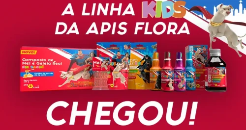 A LINHA KIDS DA APIS FLORA CHEGOU!