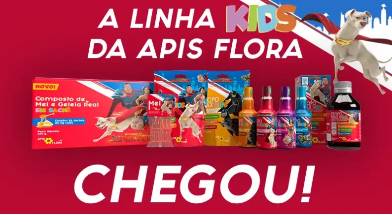 A LINHA KIDS DA APIS FLORA CHEGOU!