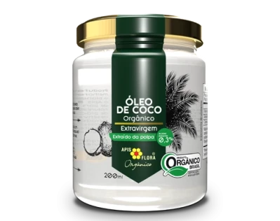 Óleo de Coco Orgânico 200 ml